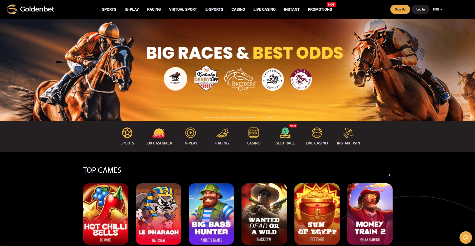 Goldenbet – Moderne bookmaker med premium spiludbydere